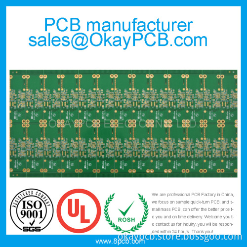 4 layer multilayer PCB board immersion PCB supplier with low price